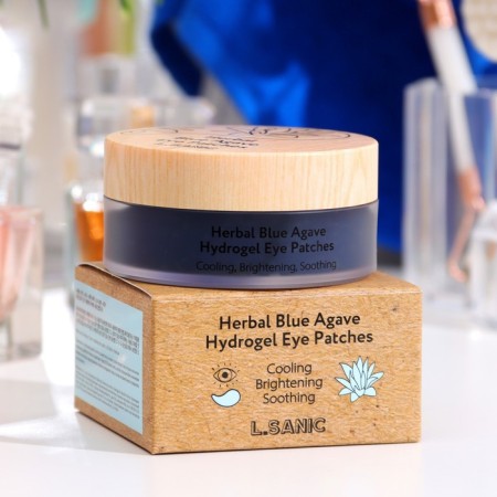 Hydrogel patches L.Sanic, with a blue agave extract, 60 pcs.