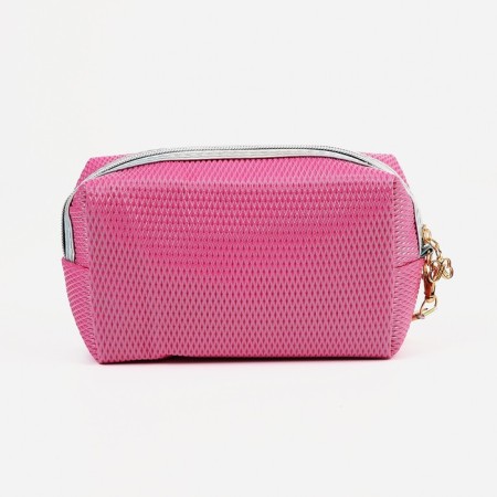 Lightning cosmetic bag, raspberry color-1