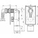 Alcaplast APS3 siphon, for a washing machine, for plaster, chrome