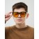 Glasses for the driver, anti -Belk, antiphara, photocher (chameleon), UV 380, width 14.3 cm