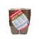 Peat pot, 500 ml, 11 × 10 cm, set 20 pcs., Greengo