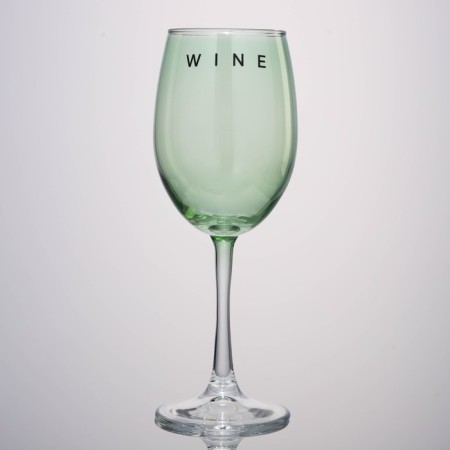 Wine glass "Wine", 360 ml, green-1