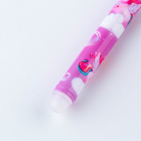 PEC PLACE WRITE-WRITIRY WITH THE CARS "Unicorn", blue paste, gel 0.5 mm-5
