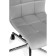 Computer chair ATV metal/velor, chrome/light gray 42x57x86 cm