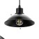 Lamp "Arten" 3xe27 40W black 30x30x6-106 cm