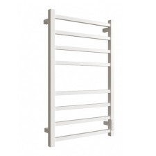 Полотенцесушитель электрический "ДВИН" L plaza neo, 800x500 мм, диммер, белый