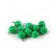 Cargo Cheburashka painted collapsible Yaman 10 pcs., 2 g, green