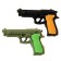 Figure eraser "Pistol", mix