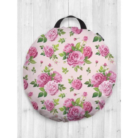 Siddle pillow "Flower tenderness", decorative, d = 52 cm