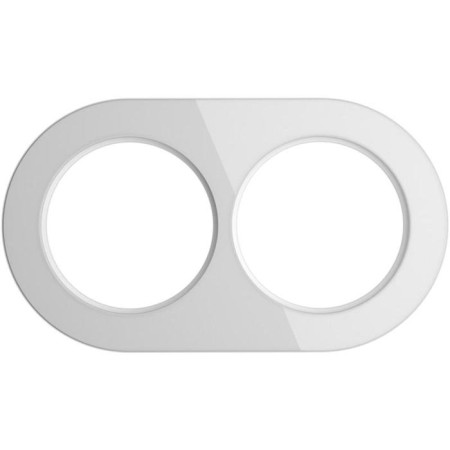 Frame for 2 posts WL21-FRAME-02, glass, white