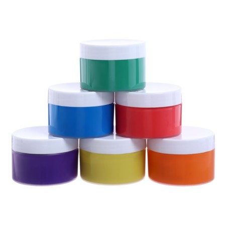 Paints finger 6 colors, 50 ml Gamma "Cartoons", classic, cardboard packaging-1