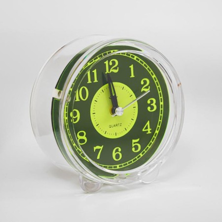 Alarm clock "Classic", discrete move, D-9 cm, 9.5 x 9.5 cm-1