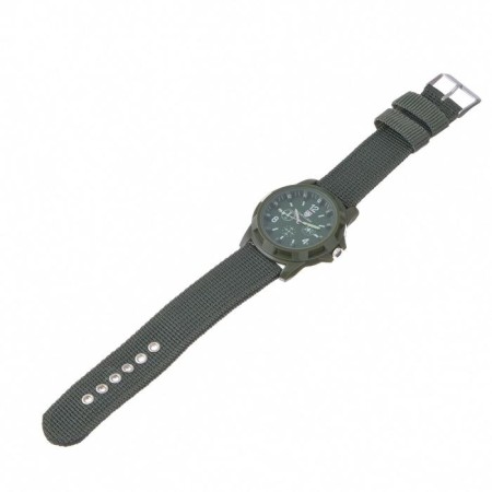 Men's wristwater male Genius Army, D-4.5 cm, Tekstil Strap 23.5 cm, Haki-3