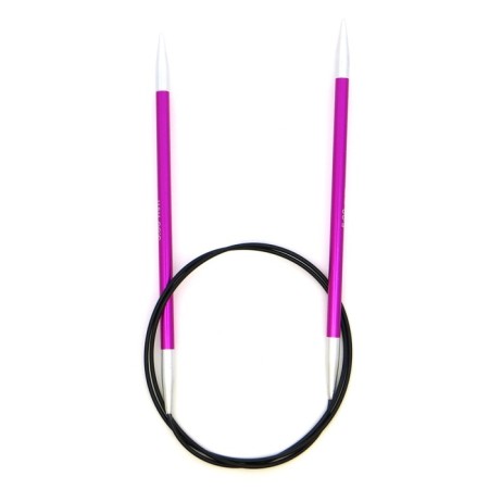 Knitting needles, circular, d = 5 mm, 80 cm