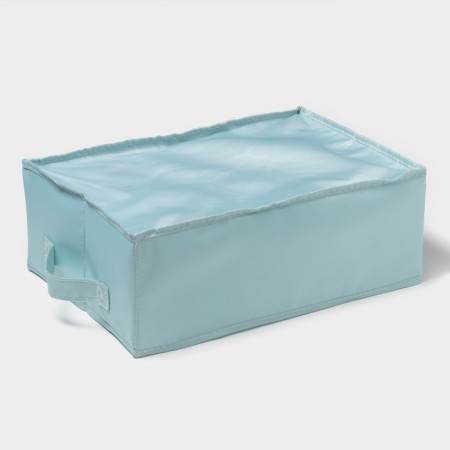 Organizer for storage of linen "Comfort", 18 cells, 35 × 24 × 13 cm, barrier color-4