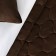 Set "Trust": a cover of 230 x 250 cm, pillowcases 45 x 45 cm - 2 pcs, brown