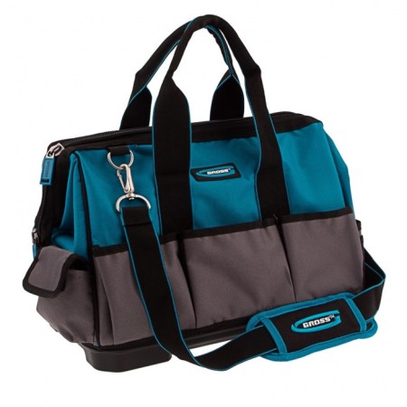 Gross Handwerker tool bag, 26 pockets, shoulder belt, 400 × 225 × 31 0mm-2
