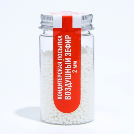 Confectionery Sprinking "Air Sephir", 2 mm, 50 g-1