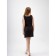 Night shirt female "crown", size 52, black color