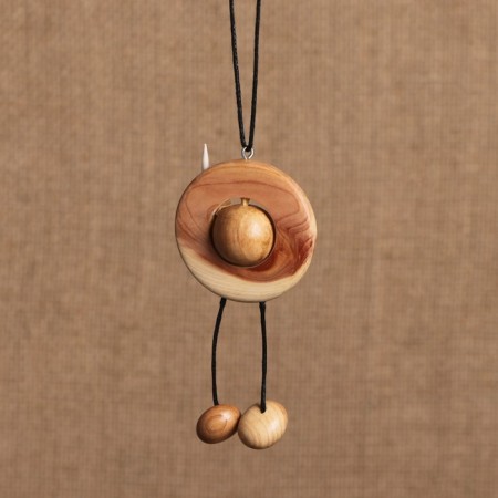 Suspension in the car "no nail, no wand", 7 cm, juniper-5