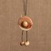 Suspension in the car "no nail, no wand", 7 cm, juniper