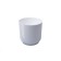 Kashpo "Delta" with a tab, 3.2 l, white color