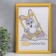 Photo frame wood 21x30 cm pine, mix (plastic screen)
