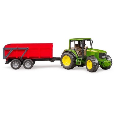Игрушка «Трактор John Deere» с прицепом самосвалом-2