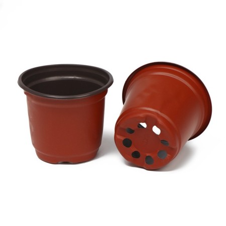 Pot for seedlings, 400 ml, D = 9.6, h = 8.5 cm, Greengo-5
