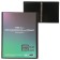 Folder on 4 rings A4, Calligrata "Panorama", 40 mm, 700 μm, facial pocket, black, mix