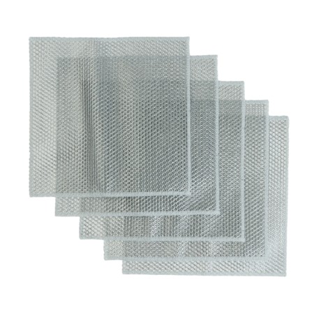 A rag for stripping metal, CARTAGE, Metal, 2 layers, 20 × 20 cm, set 5 pcs