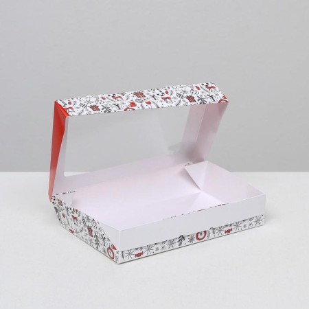 Folding box "Time of good gifts", 20 x 12 x 4 cm, new year-3