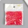 Beads for creativity Plastic "Rhombus Crystal Hologography Fuchsia" set 20 grams 0.4x0.4 cm
