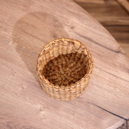 Wicker basket 14x14x15 cm-2
