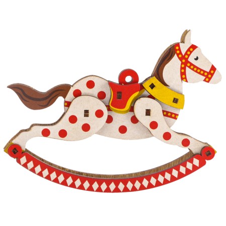 New Year's prefabricated pendant on the Christmas tree "New Year! Horse "-6