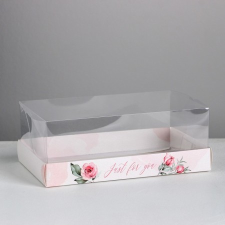 Confectionery box "Just for You", 22 x 8 x 13.5 cm