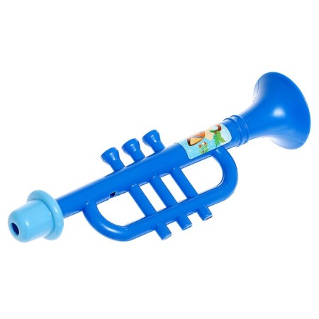 A set of musical instruments “Happy New Year”, sound, light, blue color-10