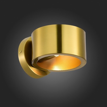 Sconces st. SL6504.301.01. Vico. 1x40 watts, E27, 15x12 cm, brass color-2