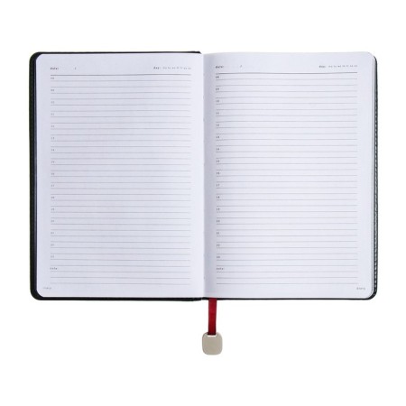 Deliciper of Leduced A5, 160 sheets of Polo New, solid cover, artificial leather, green-14