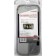 Organizer for 10 CD with a business card businessist in the sun visor, black/silver