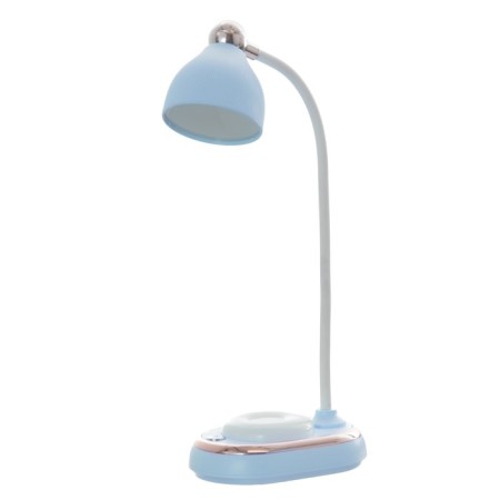 Teddy table lamp LED 3W AKB USB Blue 9x13.5x40 cm Risalux-12
