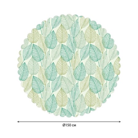 The tablecloth “Autumn wind”, round, Saten, d = 150 cm-1