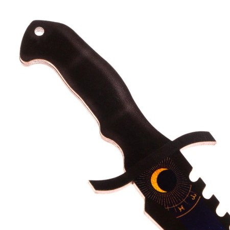 Souvenir weapon Knock Kukri "Stars", length 25 cm-5