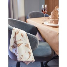 Golden Frost kitchen towel, size 45x60 cm, curls, beige