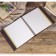 Photo album magnetic 20 sheets "Pattern Kant" to leatherette to 5.5x34x34.8 cm