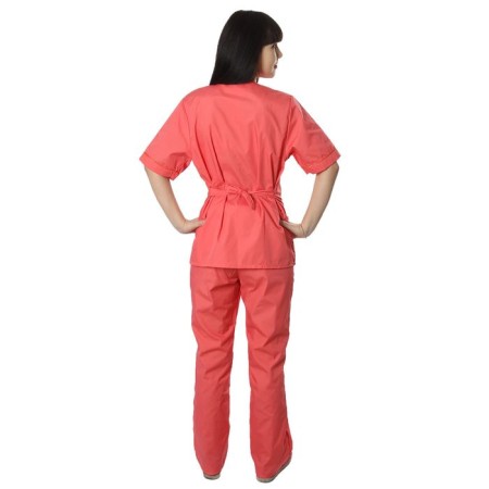 Medical suit, p. 44-46, height 158-164 cm, pink color-1