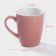 Mug ceramic shade "Lilu", 190 ml, pink color