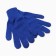 Female gloves, blue color, size 18