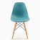 Chair "Eames" Hyh-a304 dark green
