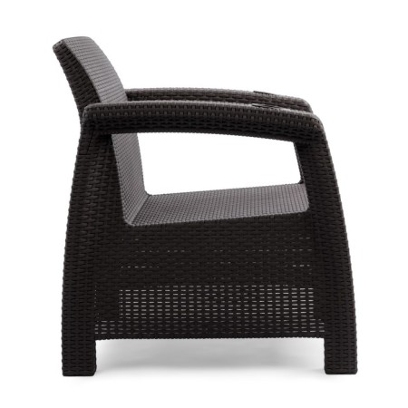 Roatan chair, with cup holders, 73x70x79 cm, mocko color-3